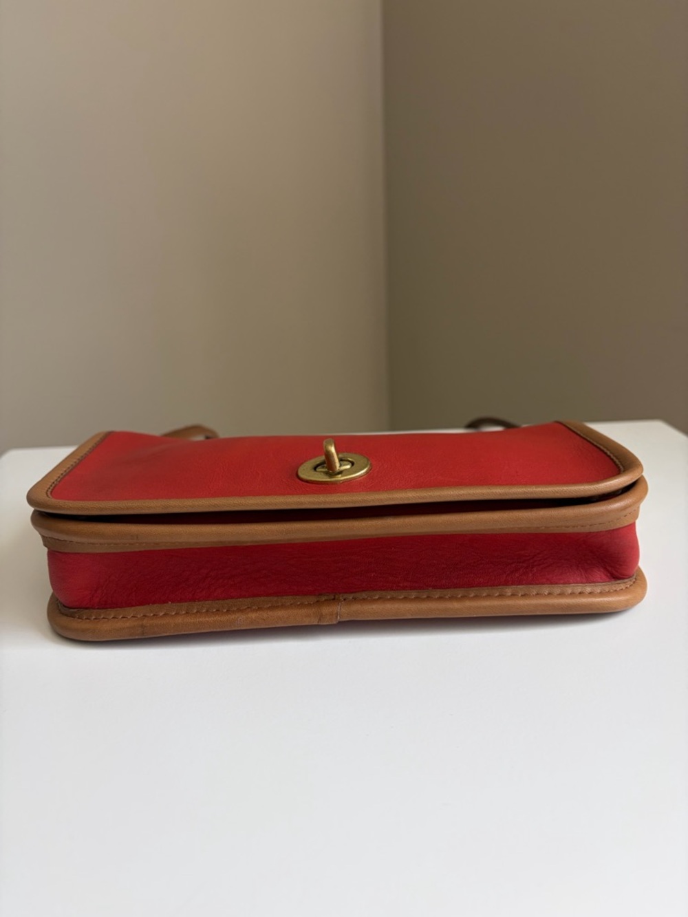 Coach Vintage Spectator Dinky Bag | Rust Orange - Picture 4 of 11
